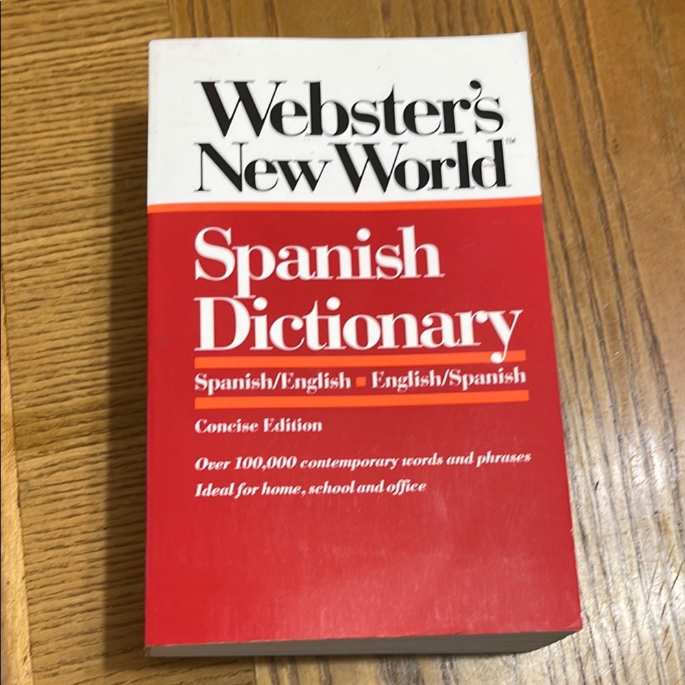Webster's New World Spanish Dictionary
